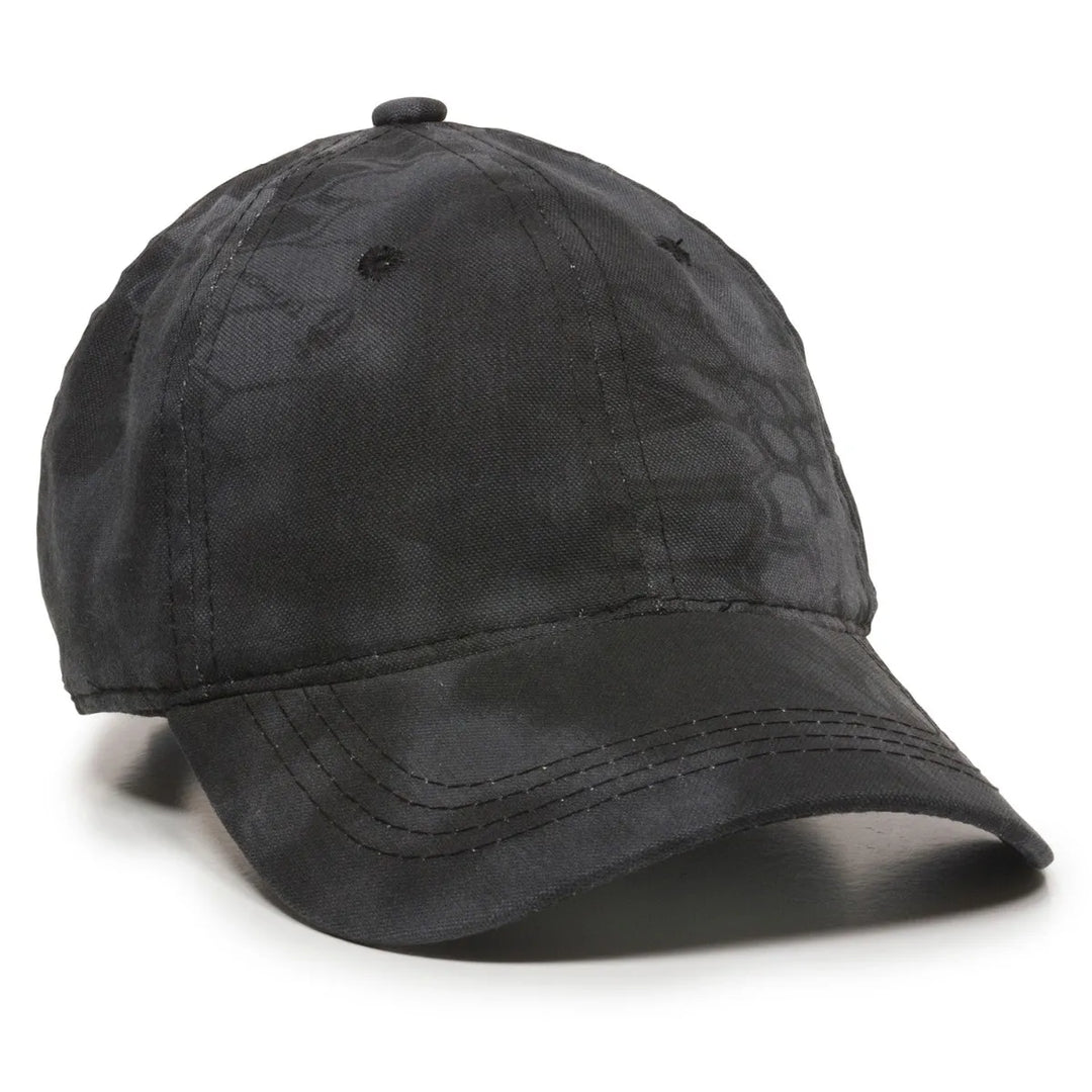 Outdoor Cap CGW-115-00 Medium Washed Unstructured Solid Back Hat Unisex Accessories Hats & Caps