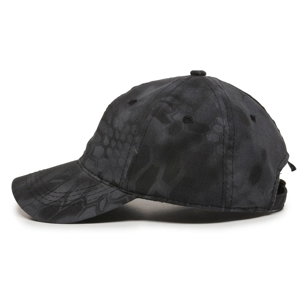 Outdoor Cap CGW-115-00 Medium Washed Unstructured Solid Back Hat Unisex Accessories Hats & Caps