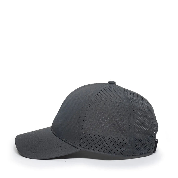 Outdoor Cap OC803 Perforated Structured Solid Back Hat Unisex Accessories Hats & Caps