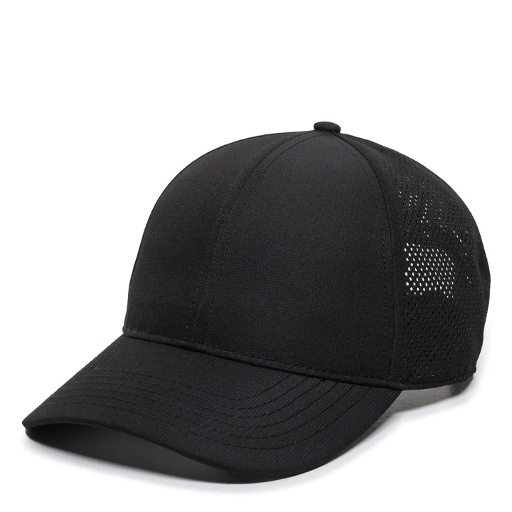 Outdoor Cap OC803 Perforated Structured Solid Back Hat Unisex Accessories Hats & Caps