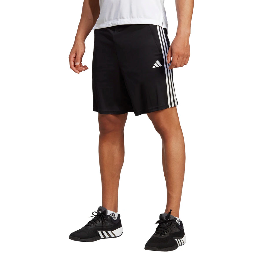 adidas Men's Train Essentials Piqué 3-Stripes Training Shorts Tall Mens Apparel Shorts