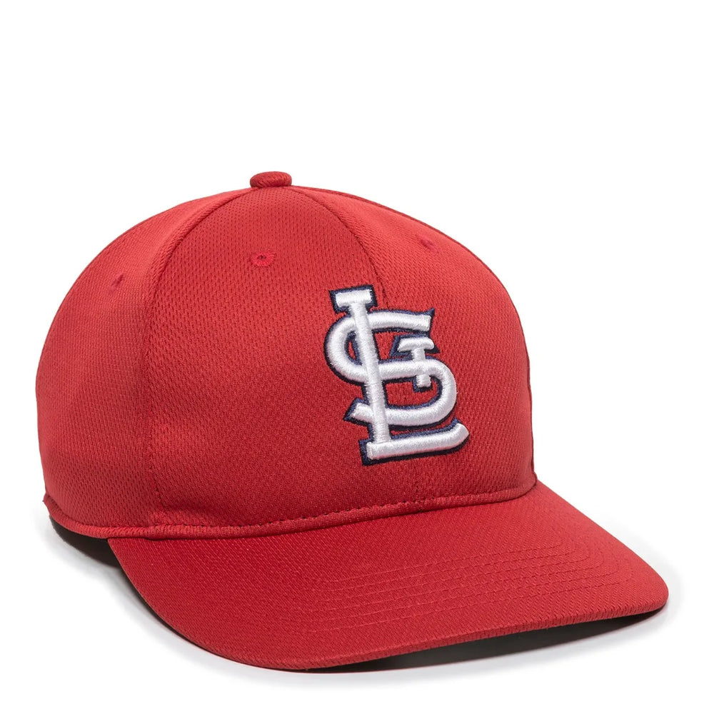 Outdoor Cap St. Louis Cardinals™ MLB® Replica Structured Solid Panel Hat MLB-350 Fan Gear MLB St. Louis Cardinals