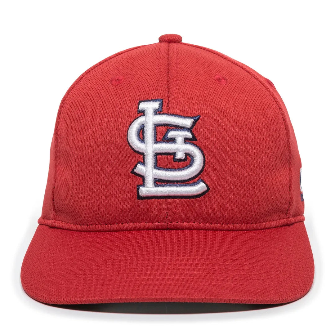 Outdoor Cap St. Louis Cardinals™ MLB® Replica Structured Solid Panel Hat MLB-350 Fan Gear MLB St. Louis Cardinals