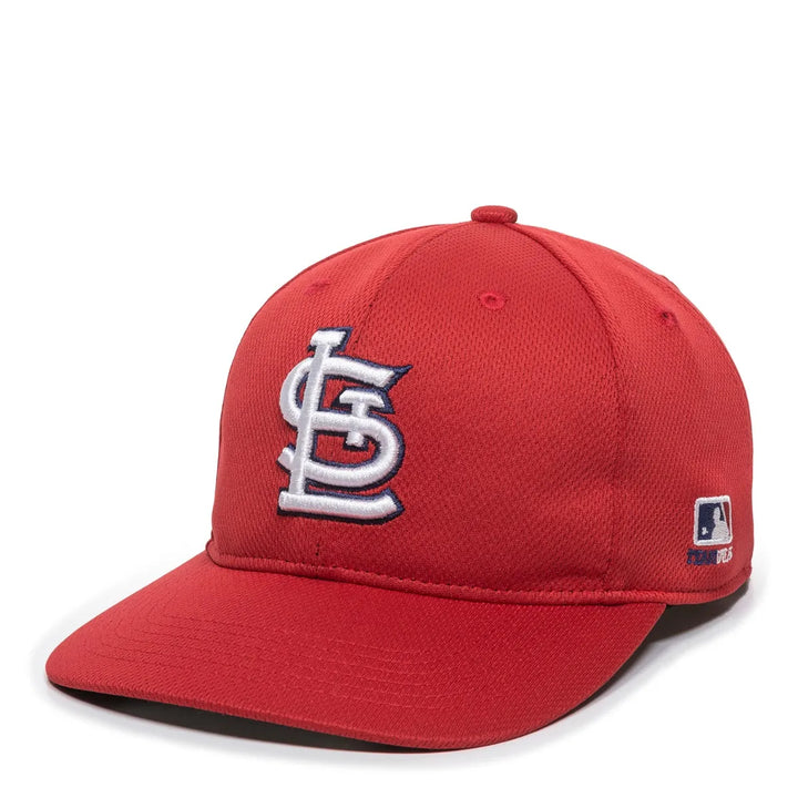 Outdoor Cap St. Louis Cardinals™ MLB® Replica Structured Solid Panel Hat MLB-350 Fan Gear MLB St. Louis Cardinals