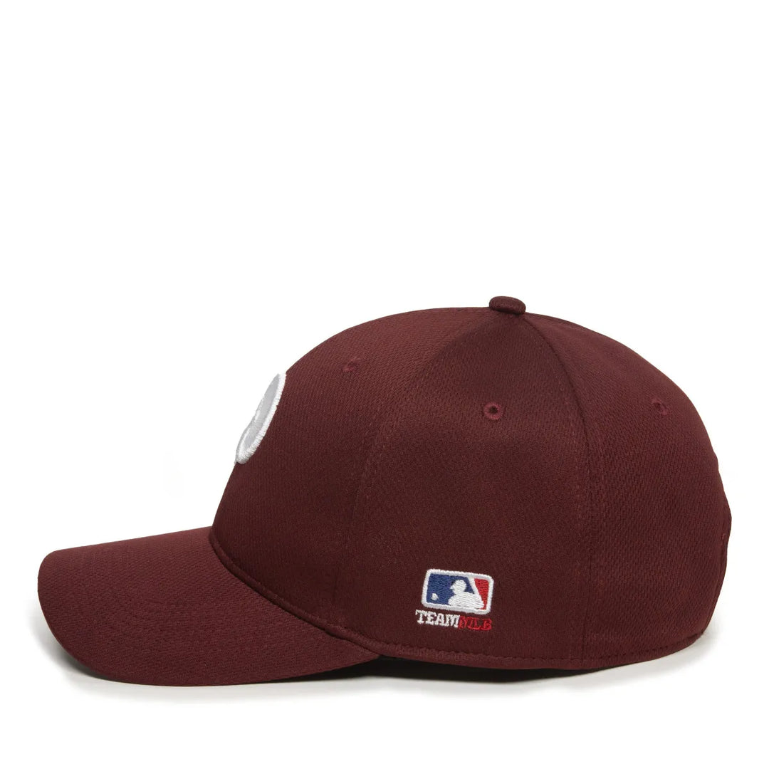 Outdoor Cap Philadelphia Phillies™ MLB® Replica Structured Solid Panel Hat MLB-350 Fan Gear MLB Philadelphia Phillies