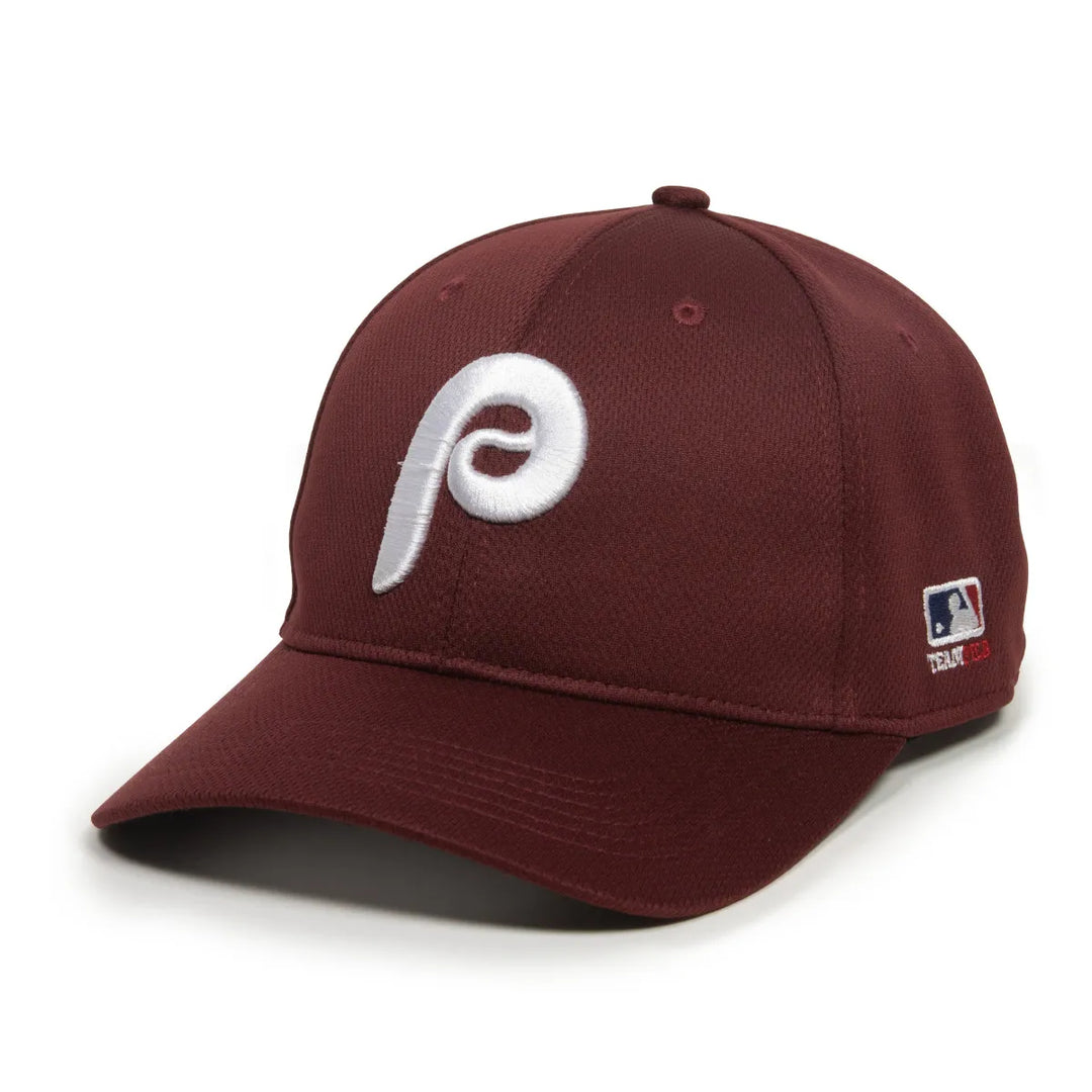 Outdoor Cap Philadelphia Phillies™ MLB® Replica Structured Solid Panel Hat MLB-350 Fan Gear MLB Philadelphia Phillies