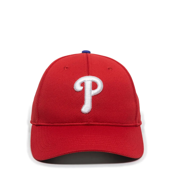 Outdoor Cap Philadelphia Phillies™ MLB® Replica Structured Solid Panel Hat MLB-350 Fan Gear MLB Philadelphia Phillies