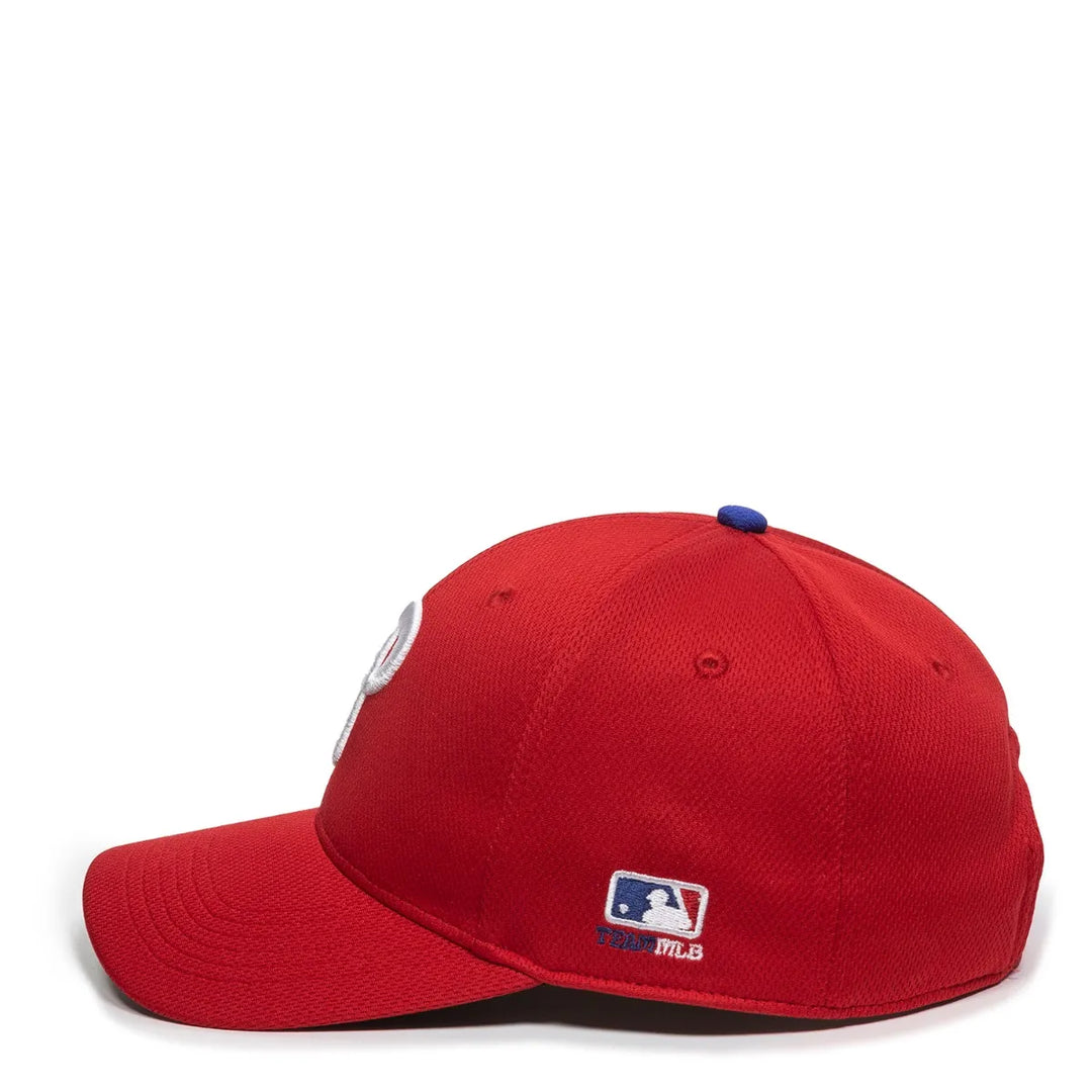 Outdoor Cap Philadelphia Phillies™ MLB® Replica Structured Solid Panel Hat MLB-350 Fan Gear MLB Philadelphia Phillies