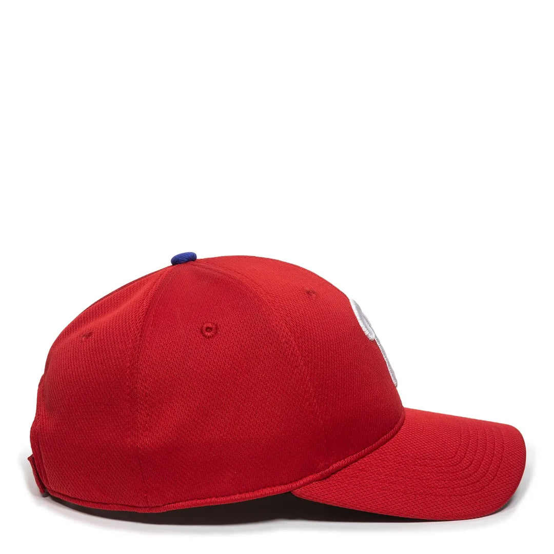 Outdoor Cap Philadelphia Phillies™ MLB® Replica Structured Solid Panel Hat MLB-350 Fan Gear MLB Philadelphia Phillies