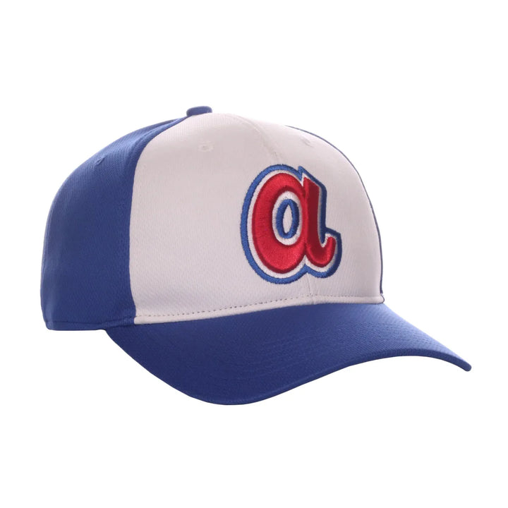 Outdoor Cap Atlanta Braves™ MLB® Replica Structured Solid Panel Hat MLB-350 Fan Gear MLB Atlanta Braves