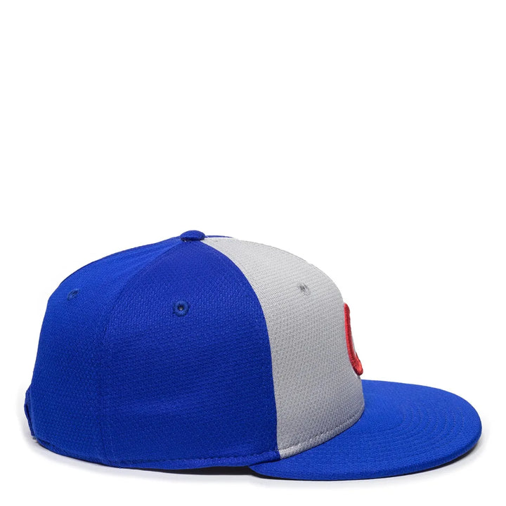 Outdoor Cap Chicago Cubs™ MLB® Replica Structured Solid Panel Hat MLB-400 Fan Gear MLB Chicago Cubs