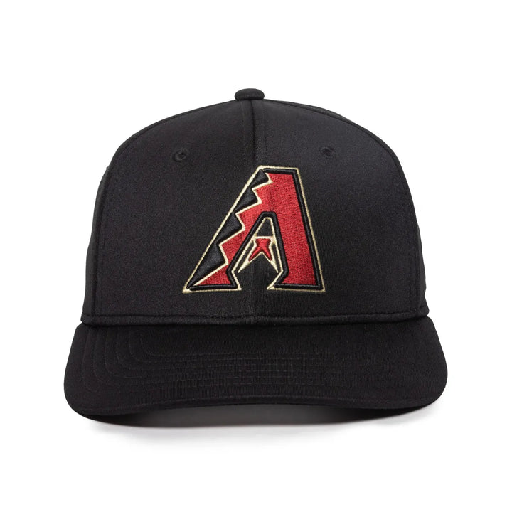 Outdoor Cap Arizona Diamondbacks™ Official MLB® Replica Structured Solid Panel Hat MLB-600 Fan Gear MLB Arizona Diamondbacks