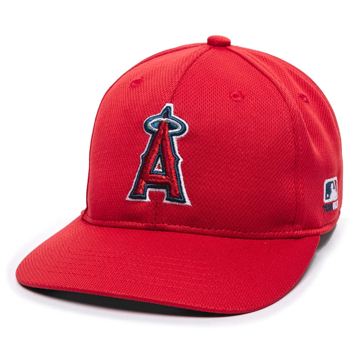 Outdoor Cap Los Angeles Angels™ MLB® Replica Structured Solid Panel Hat MLB-350 Fan Gear MLB Los Angeles Angels