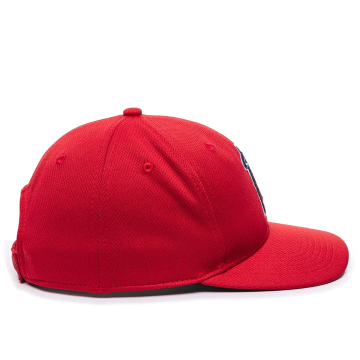 Outdoor Cap Los Angeles Angels™ MLB® Replica Structured Solid Panel Hat MLB-350 Fan Gear MLB Los Angeles Angels