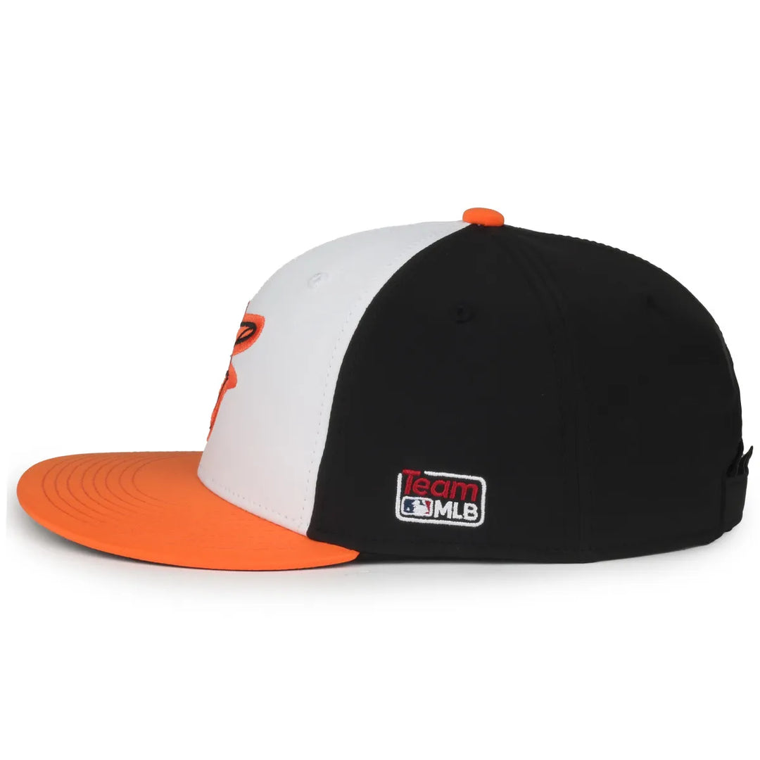 Outdoor Cap Baltimore Orioles™ MLB® Replica Structured Solid Panel Hat MLB-450 Fan Gear MLB Baltimore Orioles