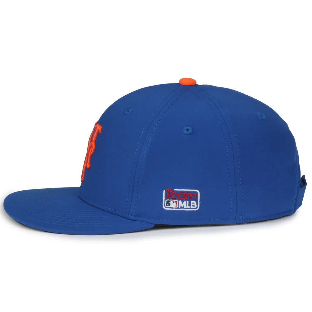 Outdoor Cap New York Mets™ MLB® Replica Structured Solid Panel Hat MLB-450 Fan Gear MLB New York Mets