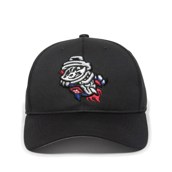 Outdoor Cap Rocket City Trash Pandas™ MiLB® Replica Structured Solid Panel Hat (MIN-350)