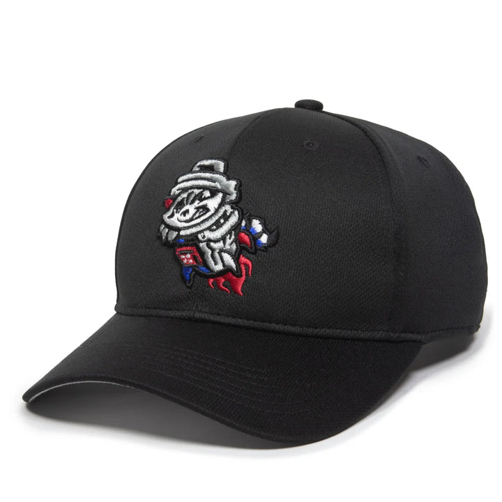 Outdoor Cap Rocket City Trash Pandas™ MiLB® Replica Structured Solid Panel Hat (MIN-350)