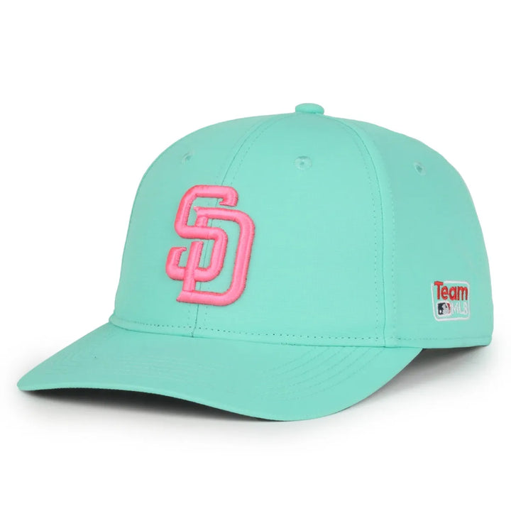 Outdoor Cap San Diego Padres™ Official MLB® Replica Structured Solid Panel Hat MLB-550cc Fan Gear MLB San Diego Padres