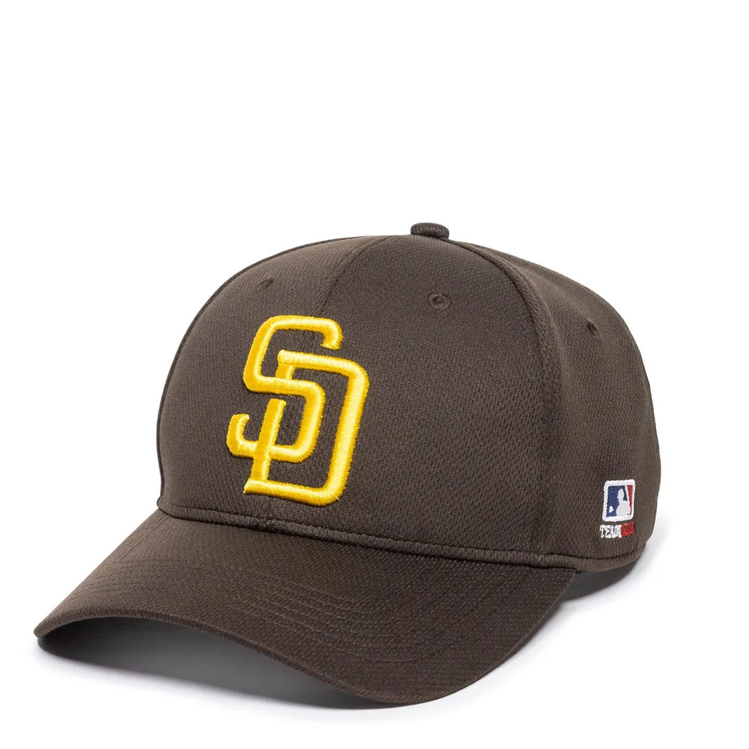 Outdoor Cap San Diego Padres™ MLB® Replica Structured Solid Panel Hat MLB-350 Fan Gear MLB San Diego Padres