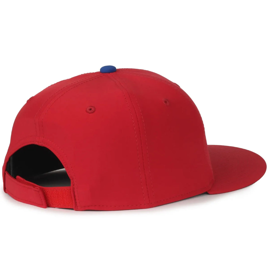 Outdoor Cap Philadelphia Phillies™ MLB® Replica Structured Solid Panel Hat MLB-450 Fan Gear MLB Philadelphia Phillies