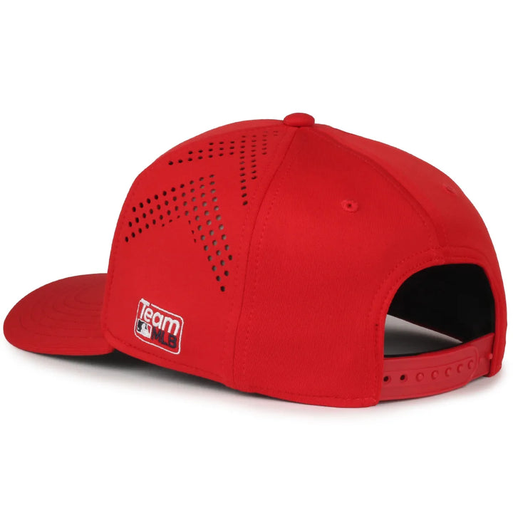 Outdoor Cap Los Angeles Angels™ Official MLB® Replica Structured Solid Panel Hat MLB-650 Fan Gear MLB Los Angeles Angels