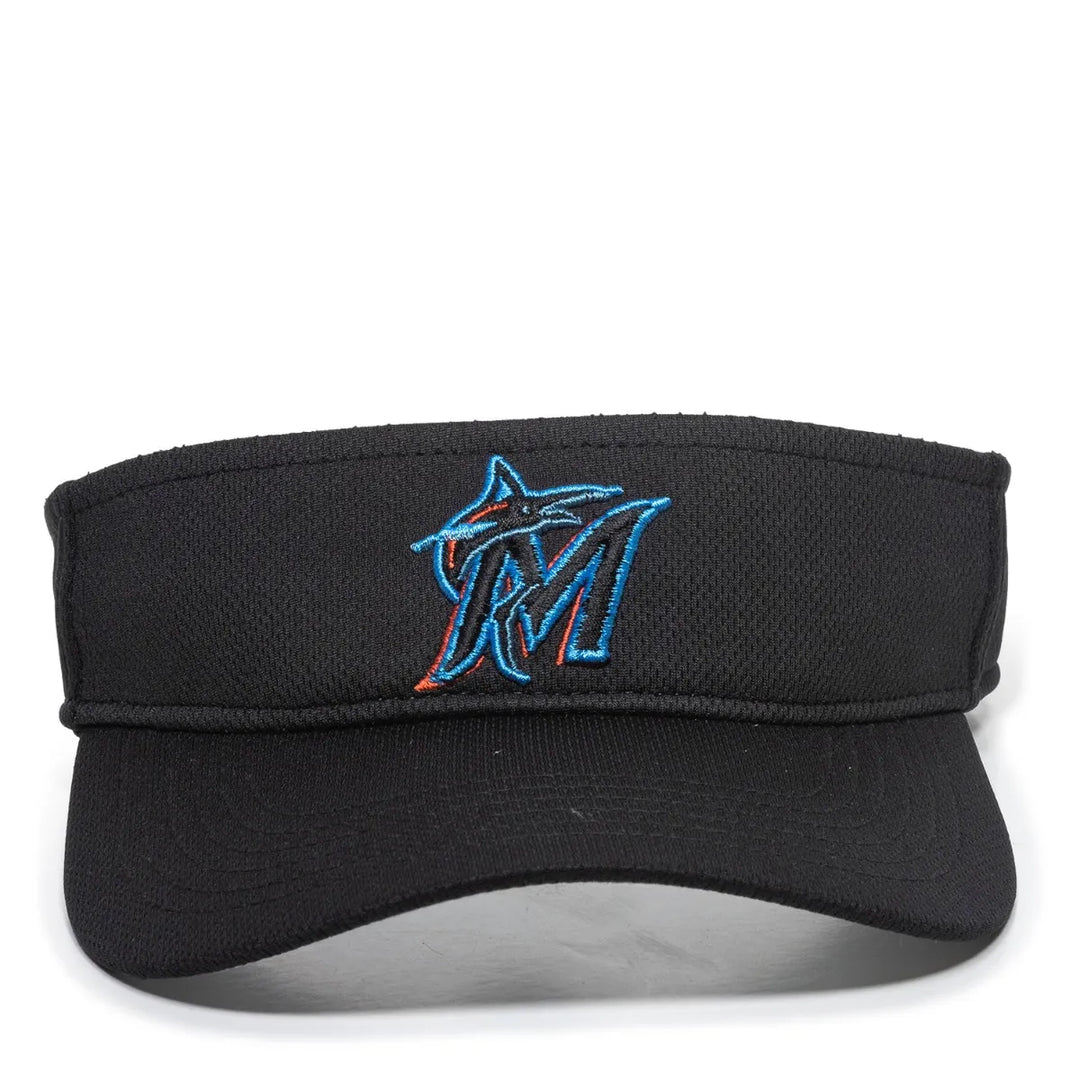 Outdoor Cap Miami Marlins™ MLB® Replica Visor MLB-185 Fan Gear MLB Miami Marlins