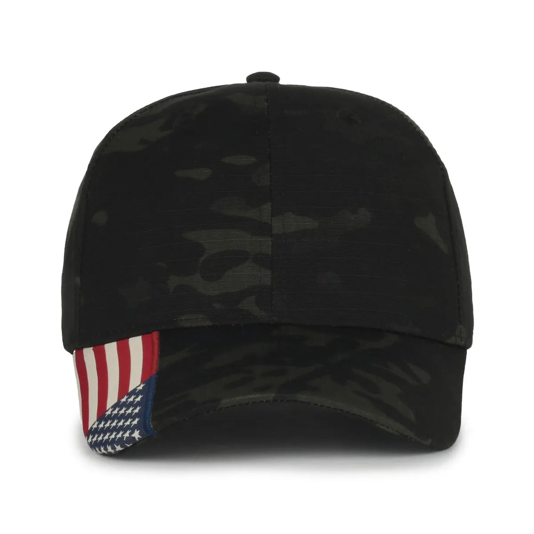 Outdoor Cap CWF-405 Multicam Structured Solid Back Hat Unisex Accessories Hats & Caps