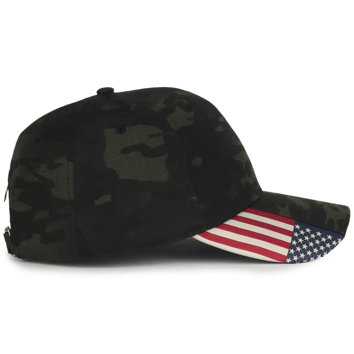 Outdoor Cap CWF-405 Multicam Structured Solid Back Hat Unisex Accessories Hats & Caps