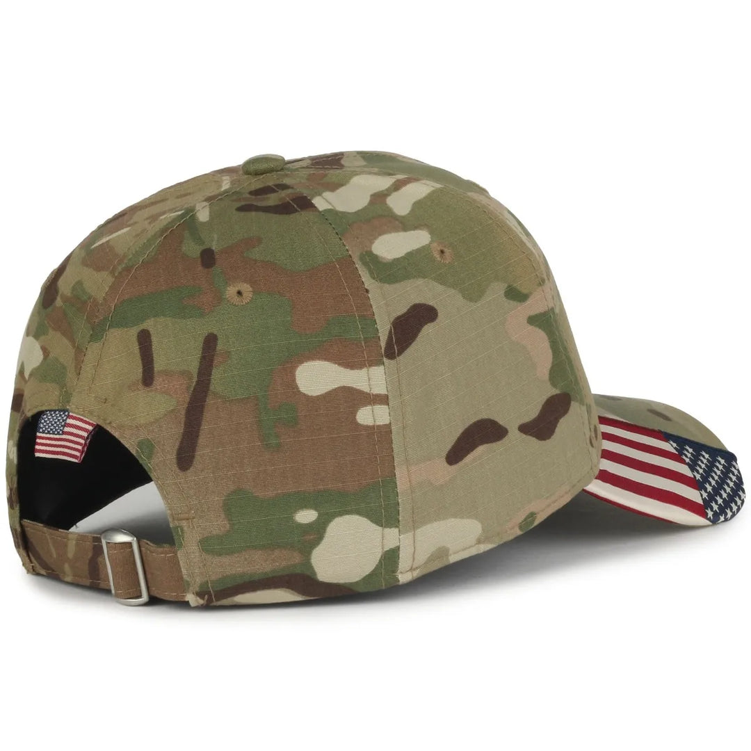 Outdoor Cap CWF-405 Multicam Structured Solid Back Hat Unisex Accessories Hats & Caps