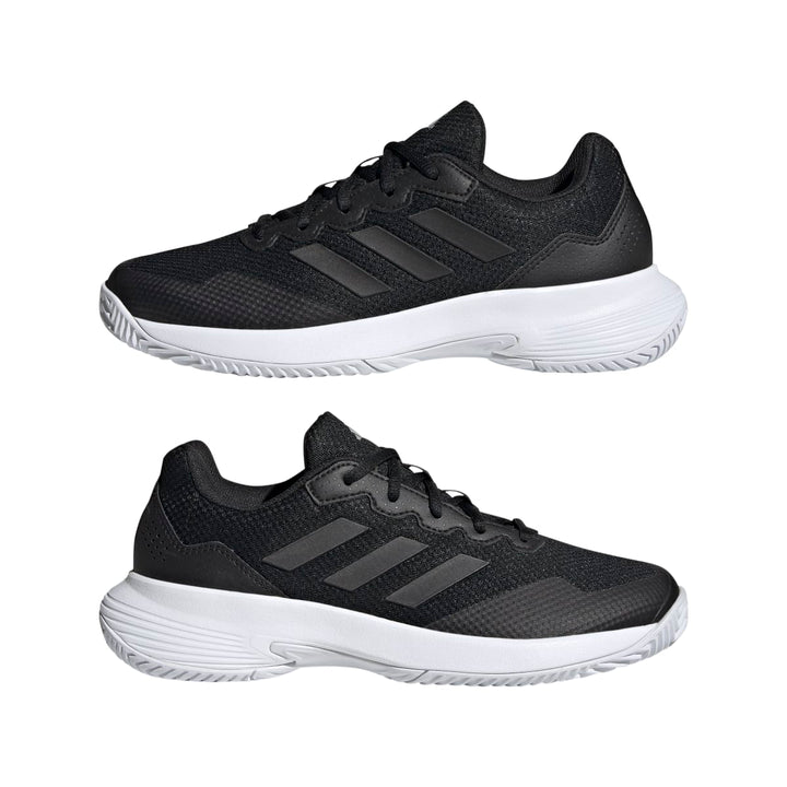 adidas Women's GameCourt 2 Tennis Shoes Tennis & Racquet Footwear Womens