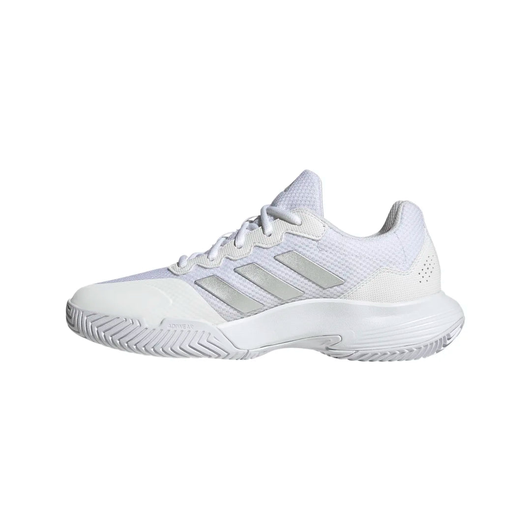 adidas Women's GameCourt 2 Tennis Shoes Tennis & Racquet Footwear Womens