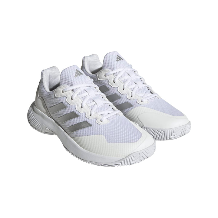 adidas Women's GameCourt 2 Tennis Shoes Tennis & Racquet Footwear Womens