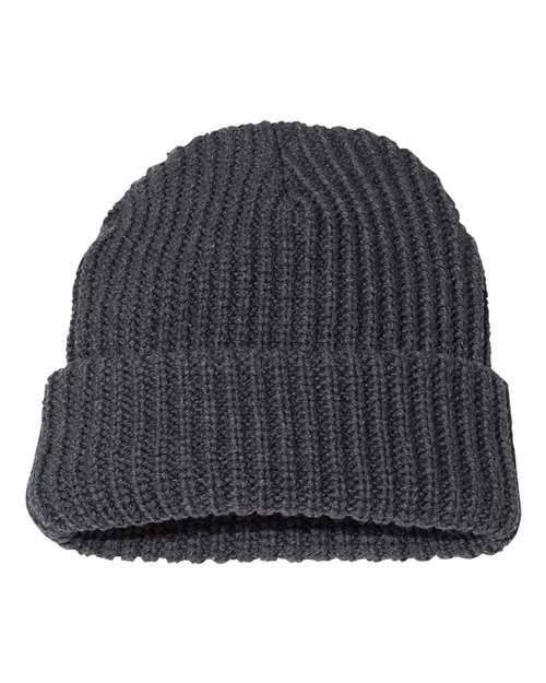 Sportsman 12" Chunky Cuffed Beanie Unisex Accessories Hats & Caps