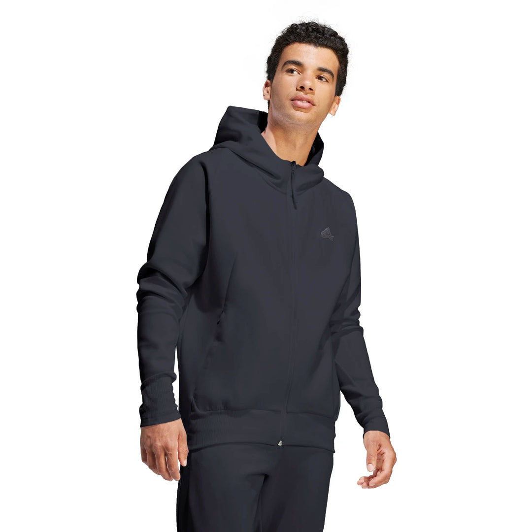 Adidas hooded track jacket online