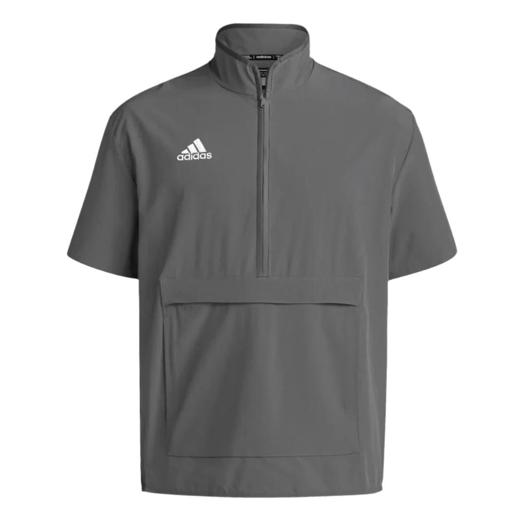 adidas Men's Coach Short Sleeve 1/4 Zip Jacket Mens Apparel Jackets & Vests