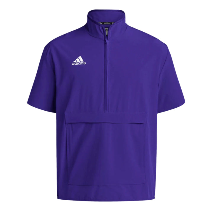 adidas Men's Coach Short Sleeve 1/4 Zip Jacket Mens Apparel Jackets & Vests