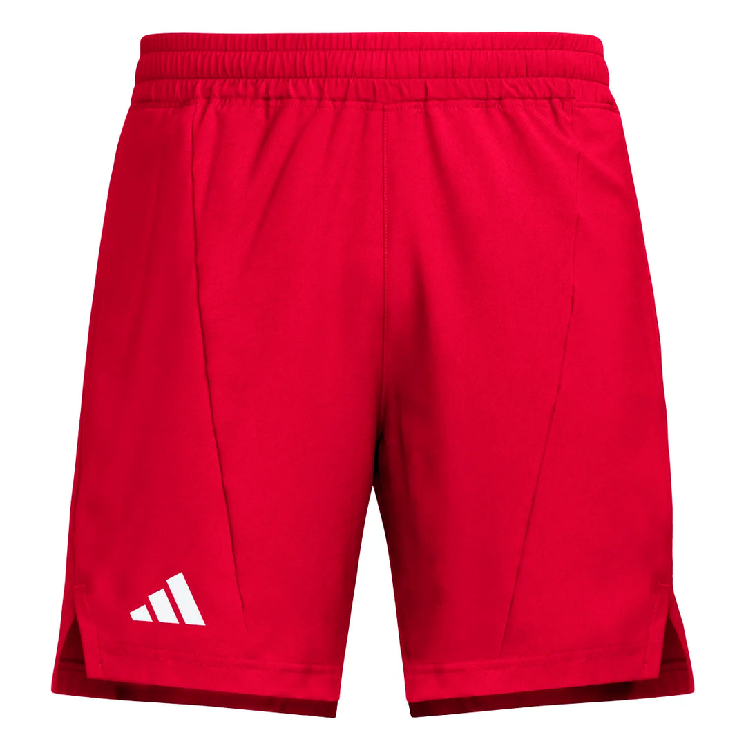 Adidas Men s Designed for Training Solid Color 7 Shorts Team Victory Red White 3XL