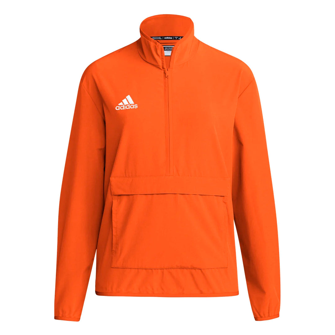 adidas Men's Coach Long Sleeve 1/4 Zip Jacket With Pocket Mens Apparel Jackets & Vests