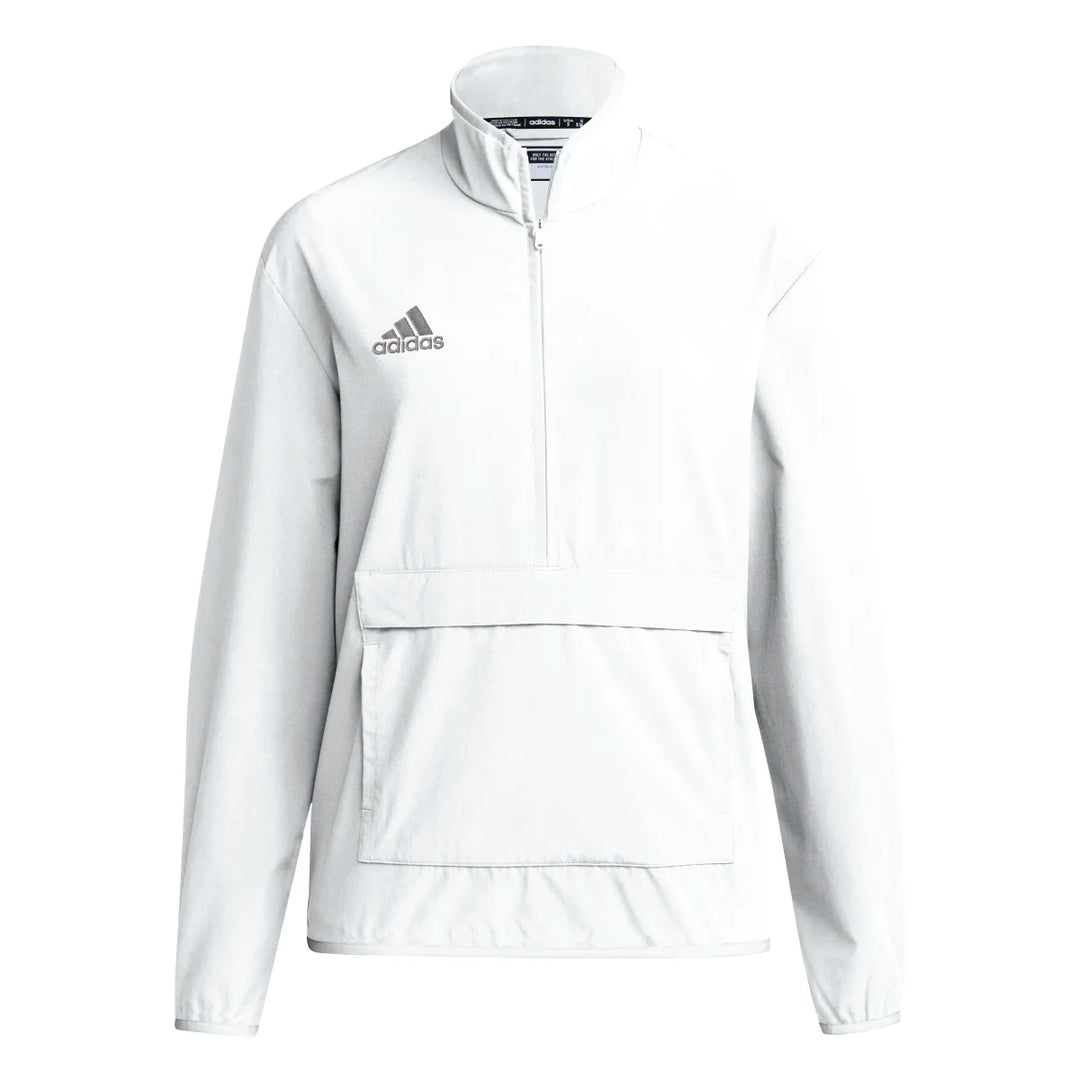 adidas Men's Coach Long Sleeve 1/4 Zip Jacket With Pocket Mens Apparel Jackets & Vests