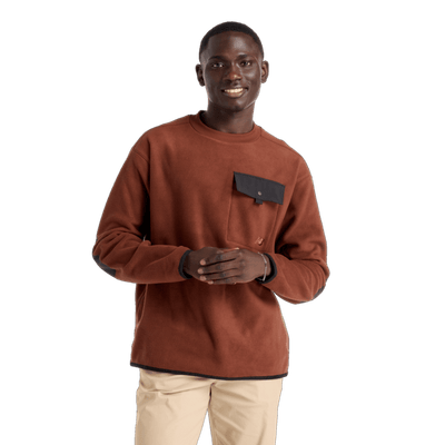 New Balance Men's Outdoor Crew Mens Apparel Sweatshirts & Fleece