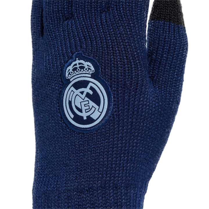 adidas Adult Real Madrid Training Wear Knitted Soccer Gloves Soccer Accessories All