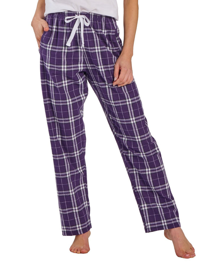 Boxercraft Ladies' 'Haley' Flannel Pant with Pockets Womens Apparel Pants & Sweatpants