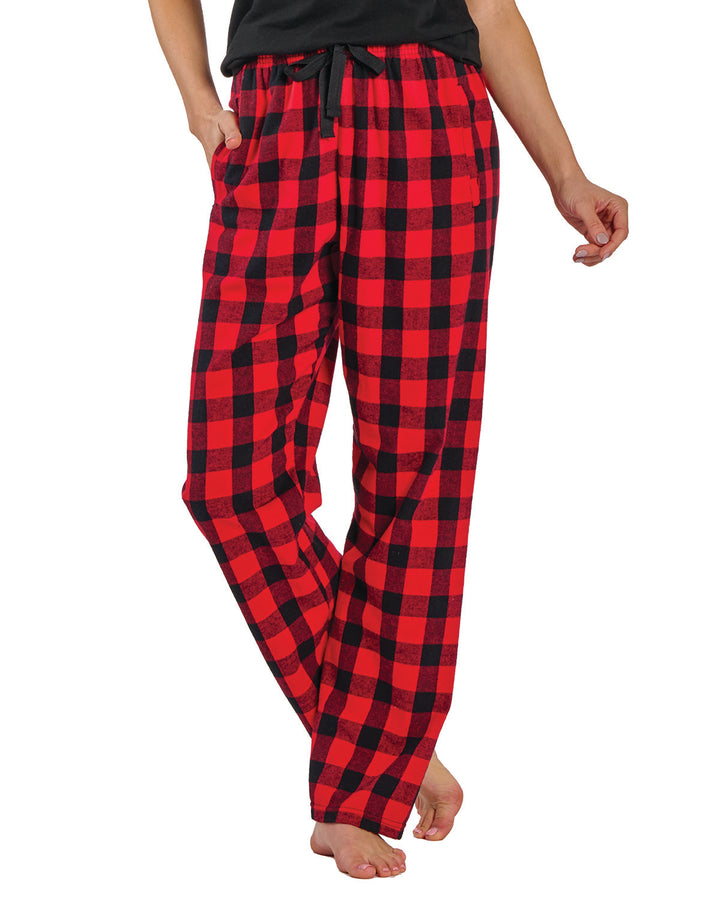 Boxercraft Ladies' 'Haley' Flannel Pant with Pockets Womens Apparel Pants & Sweatpants