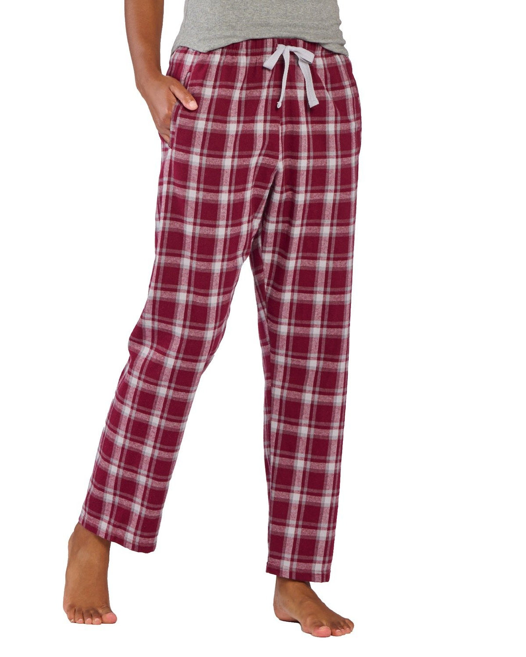 Boxercraft Ladies' 'Haley' Flannel Pant with Pockets Womens Apparel Pants & Sweatpants