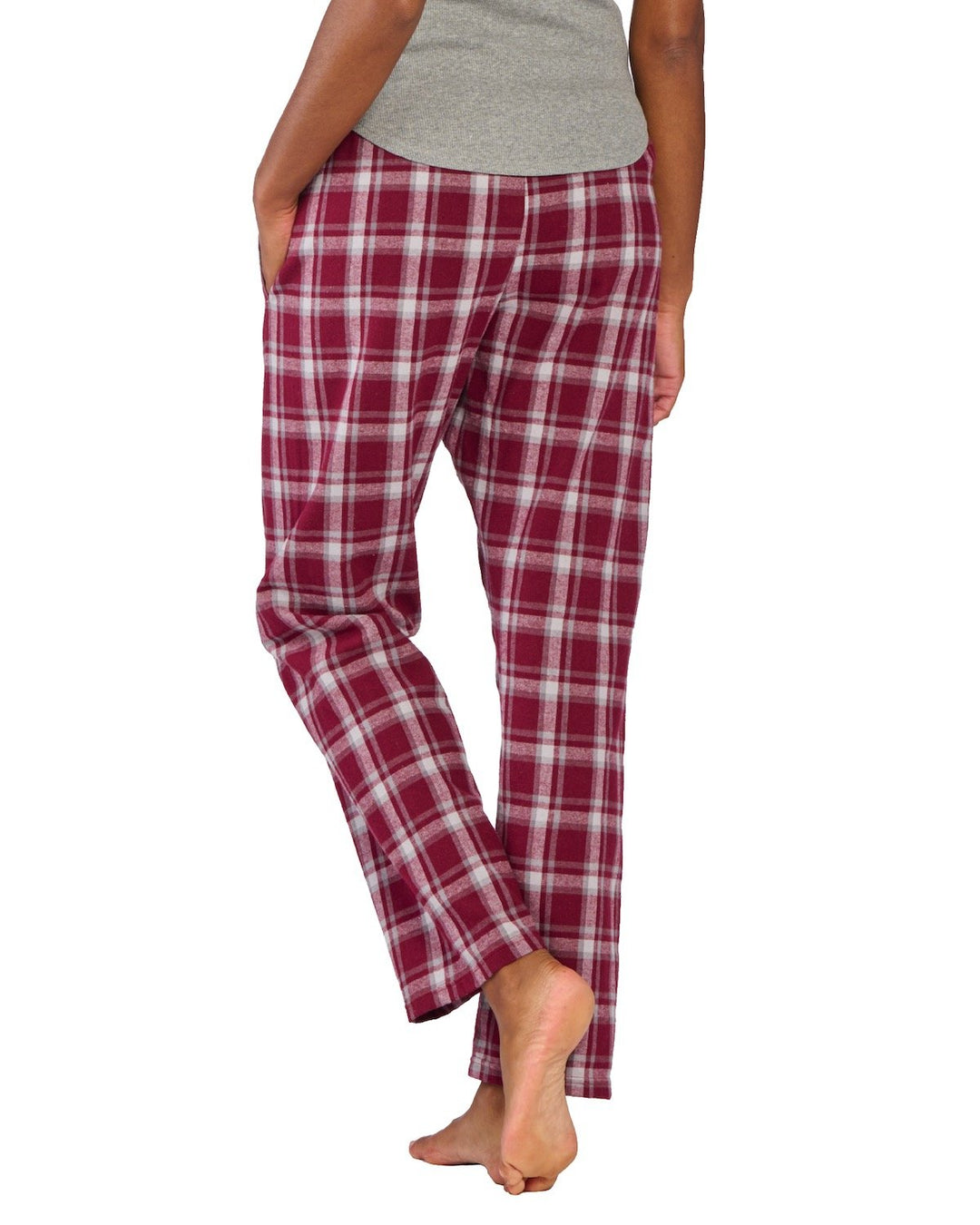 Boxercraft Ladies' 'Haley' Flannel Pant with Pockets Womens Apparel Pants & Sweatpants