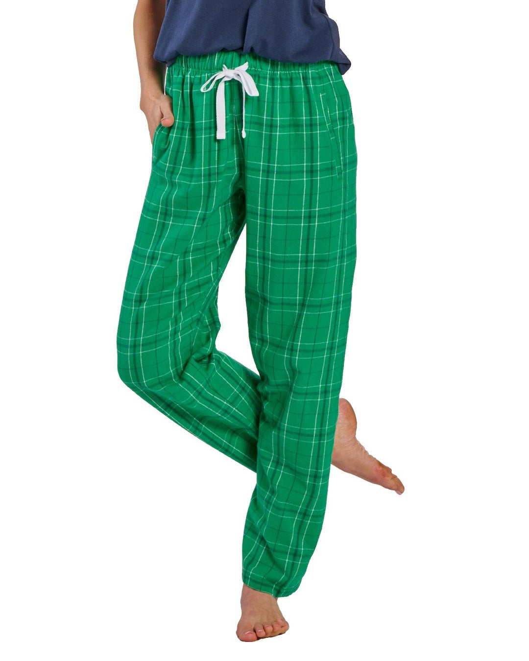 Boxercraft Ladies' 'Haley' Flannel Pant with Pockets Womens Apparel Pants & Sweatpants