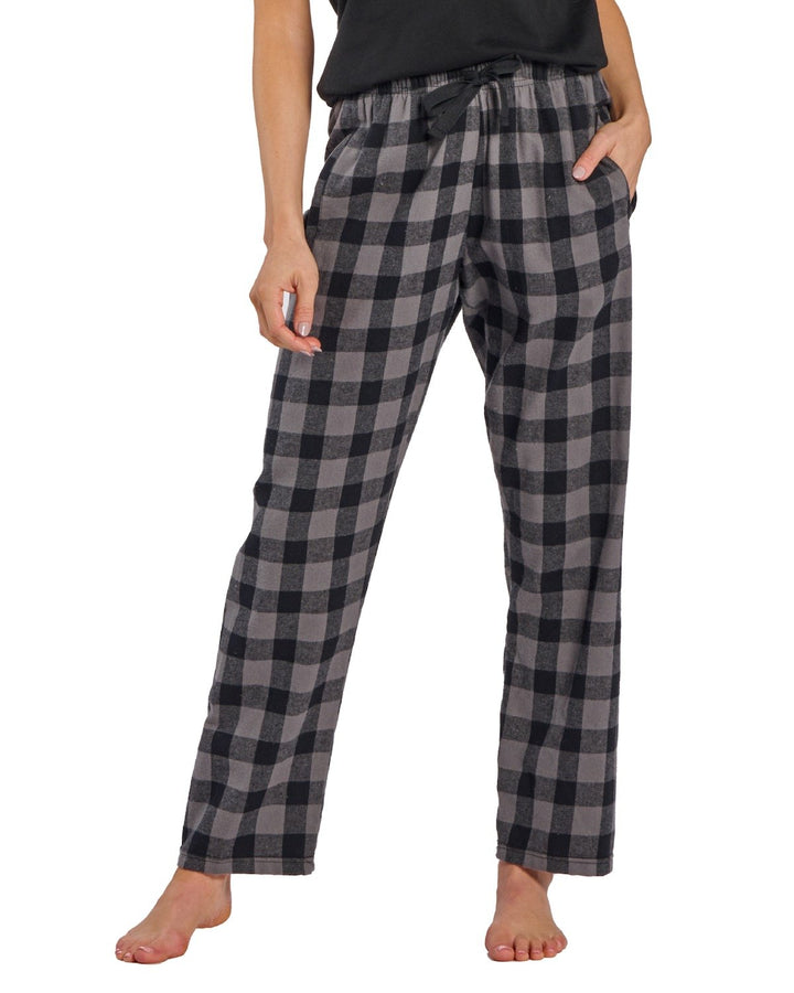 Boxercraft Ladies' 'Haley' Flannel Pant with Pockets Womens Apparel Pants & Sweatpants