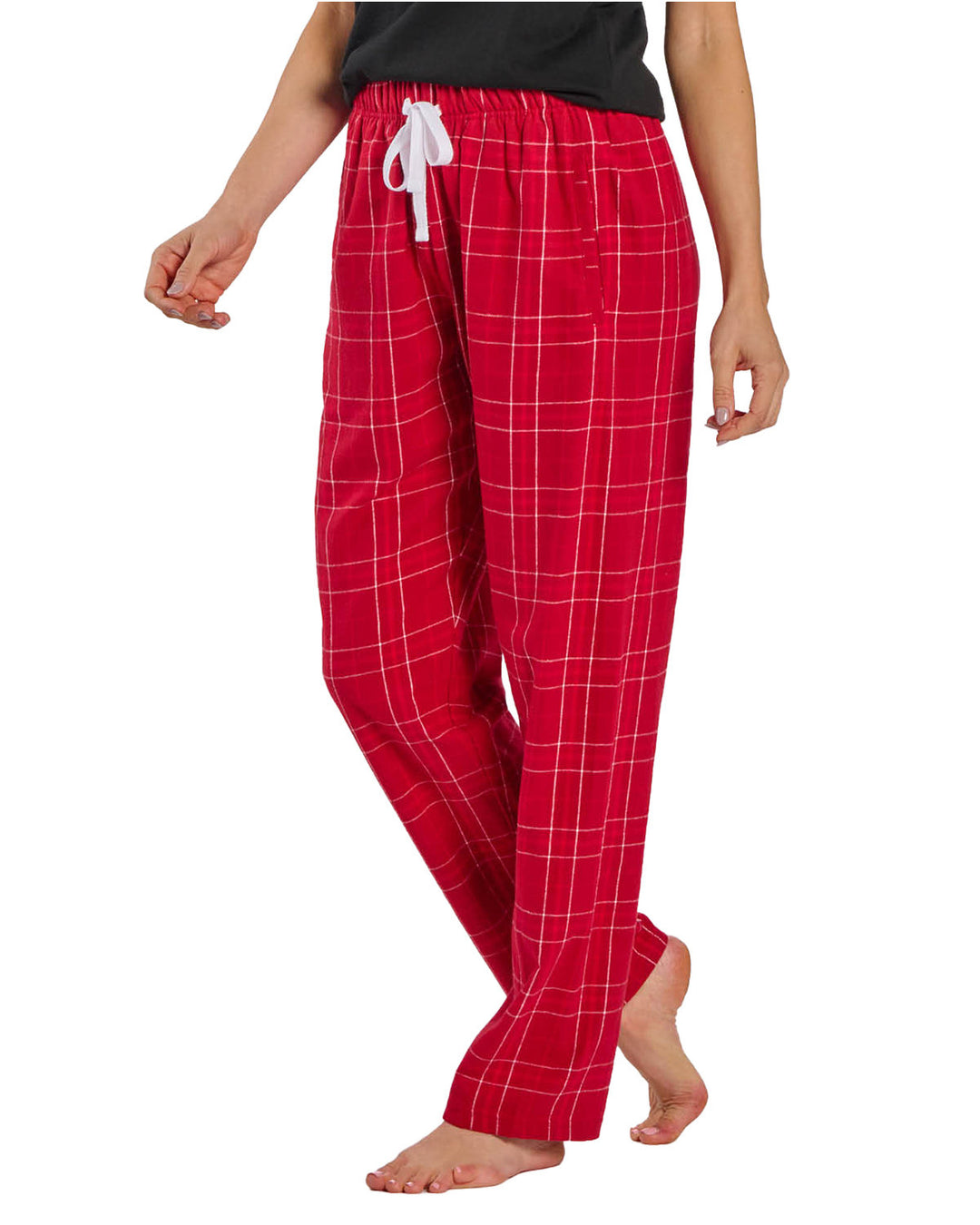 Boxercraft Ladies' 'Haley' Flannel Pant with Pockets Womens Apparel Pants & Sweatpants