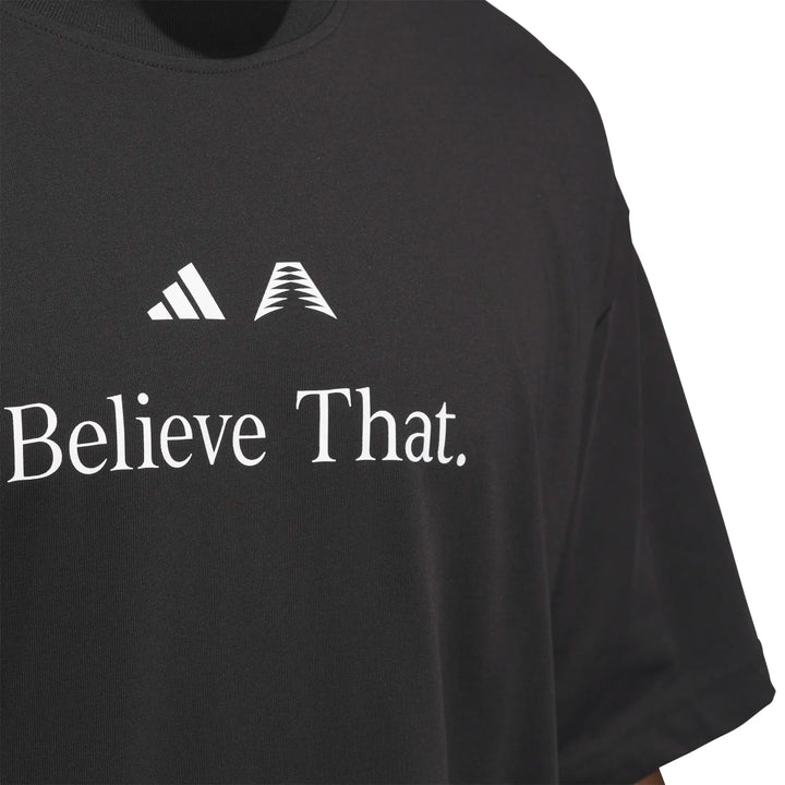 adidas Men's Anthony Edwards Believe That T-Shirt Mens Apparel Shirts & Tops